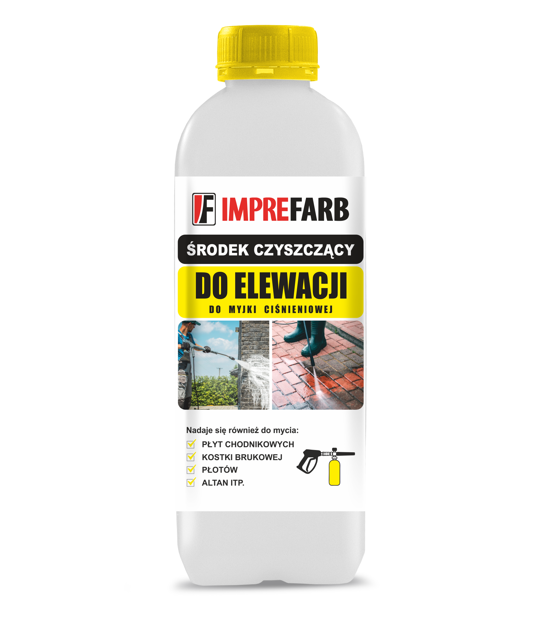 Środek czyszczący do elewacji do myjki ciśnieniowej