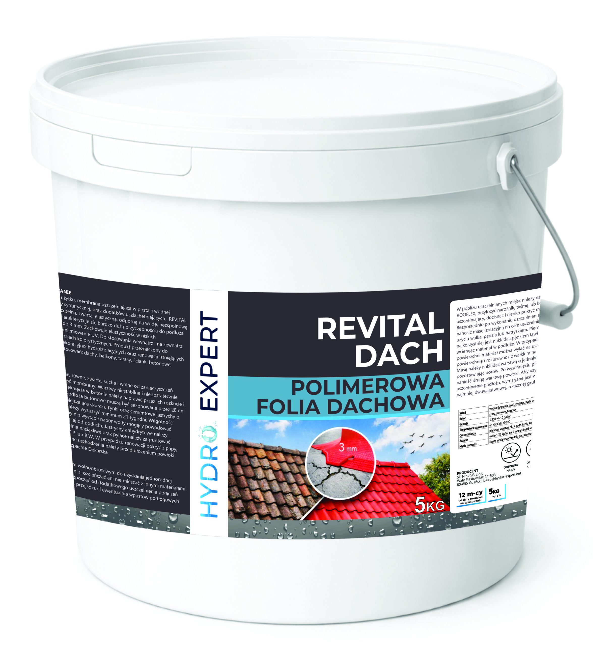 Revital Dach 5 kg (Jasno szary)